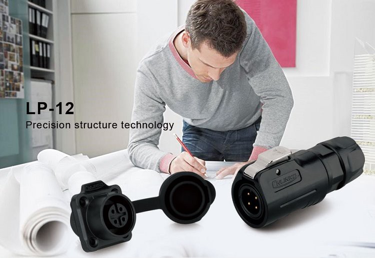 product-750-515 LP-12 M12 Male Female 5 pin Connector For Power (2)