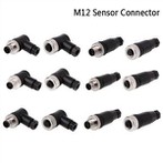 M12 5 Pin A Code Straight Elbows Connector