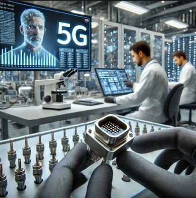 What is the impact of smart factories on connector manufacturing processes?